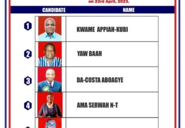 KUMAWU BY-ELECTION: All is set for NPP Primaries on April 23