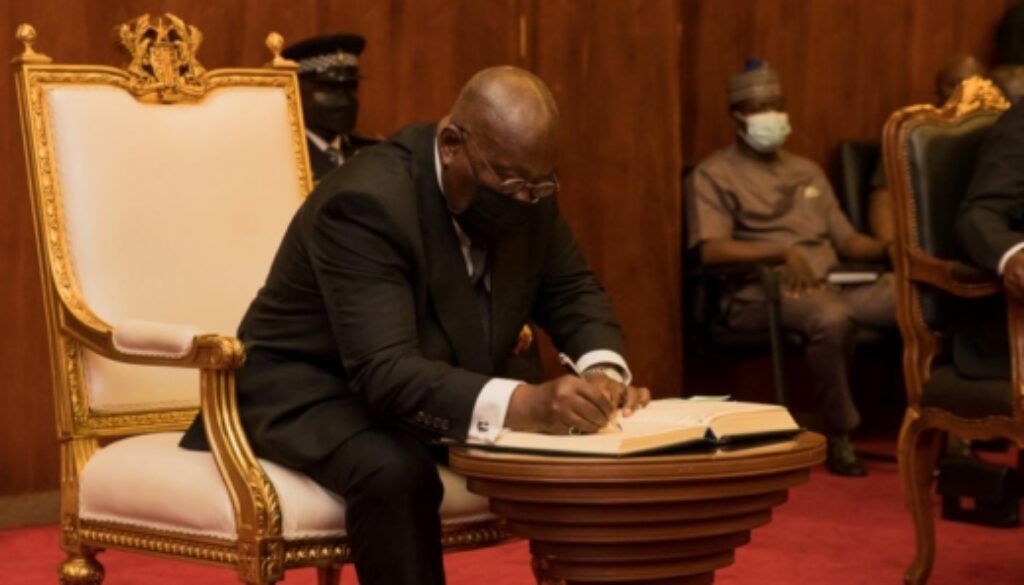 Akufo-Addo-signing