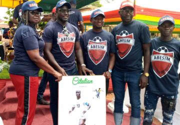Deputy A-G joins Abesim youth to honour Stephen Appiah
