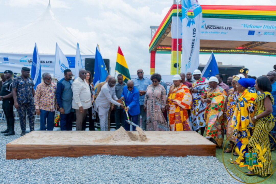 Ghana’s first vaccine manufacturing plant kicks off