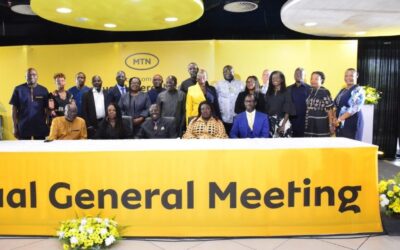 MTN HOLDS AGM, DECLARES DIVIDEND OF 12.4 PER SHARE