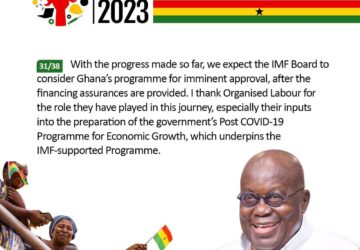  Pres.Akufo-Addo to Labour Unions:Let’s build on good rapport and excellent relations between us