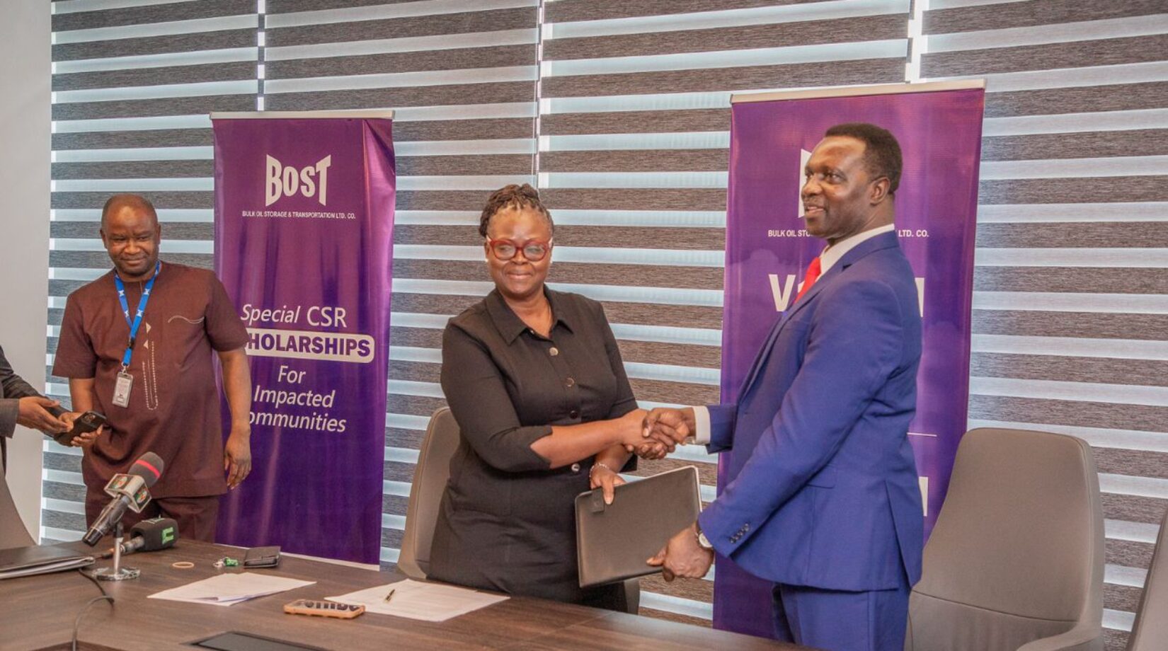 Education Ministry signs MOU with BOST to support 50 students