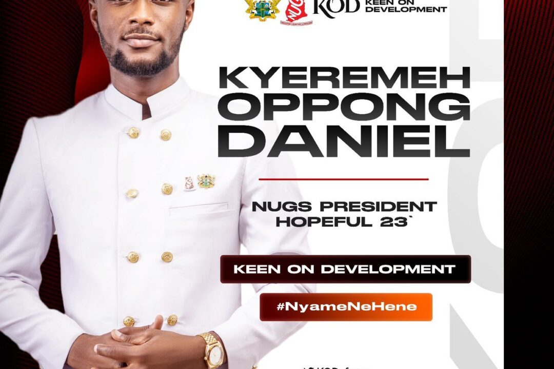 Kyeremeh Oppong Daniel to Contest NUGS presidency, pledges to prioritize students’ welfare and development