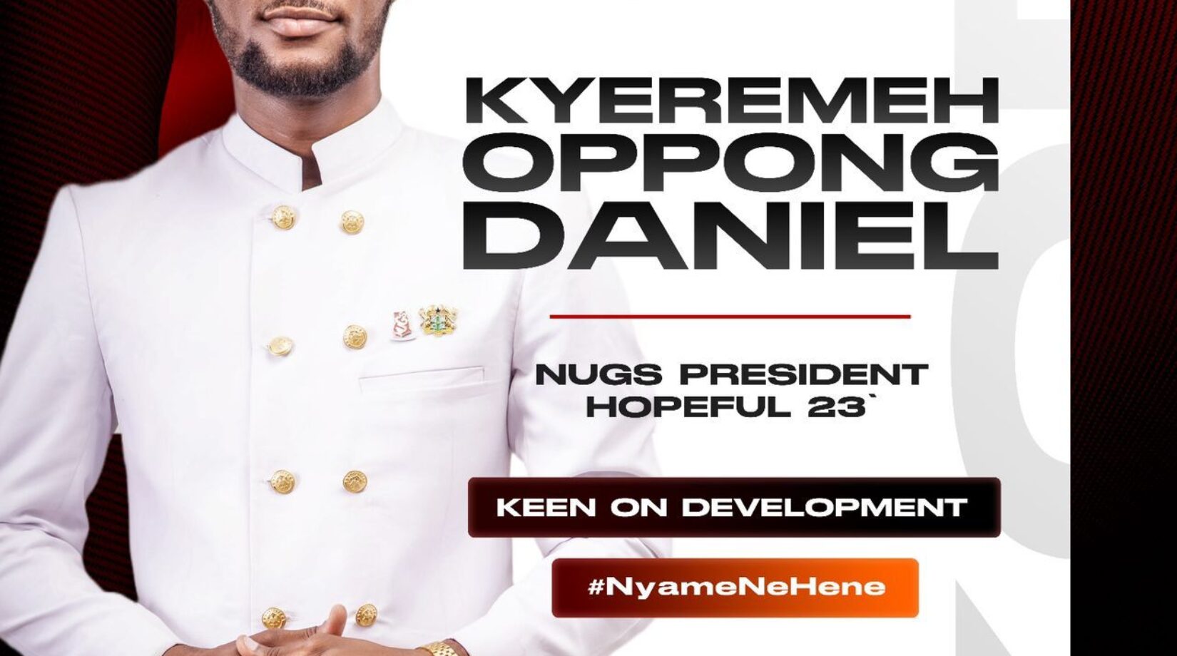 Kyeremeh Oppong Daniel to Contest NUGS presidency, pledges to prioritize students’ welfare and development