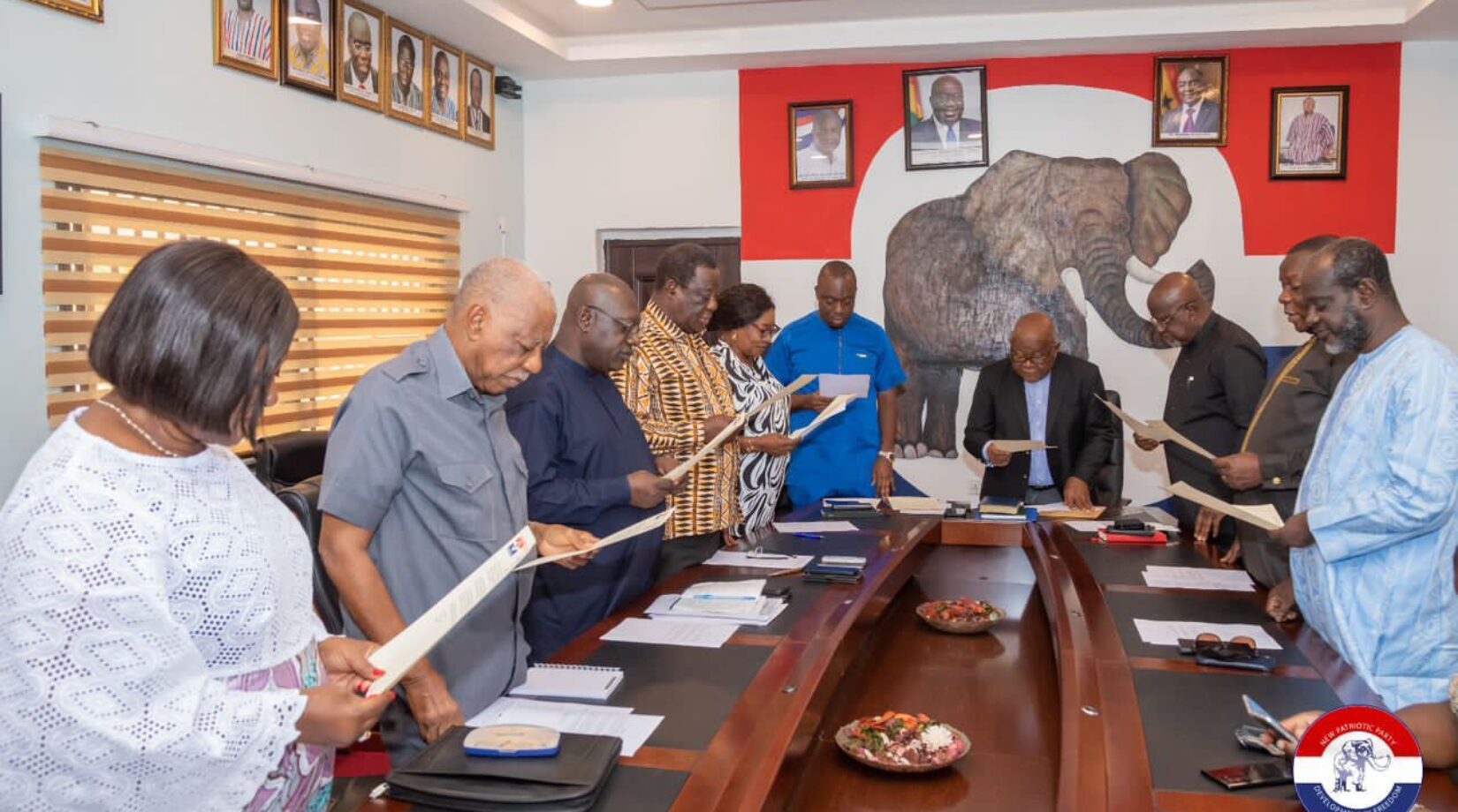 NPP INAUGURATES VETTING COMMITTEE FOR PRESIDENTIAL PRIMARY ELECTION