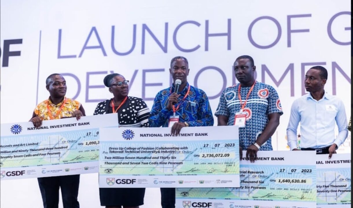 Ghana Skills Dev’t fund launched, GHC100M grant disbursed to 105 enterprises