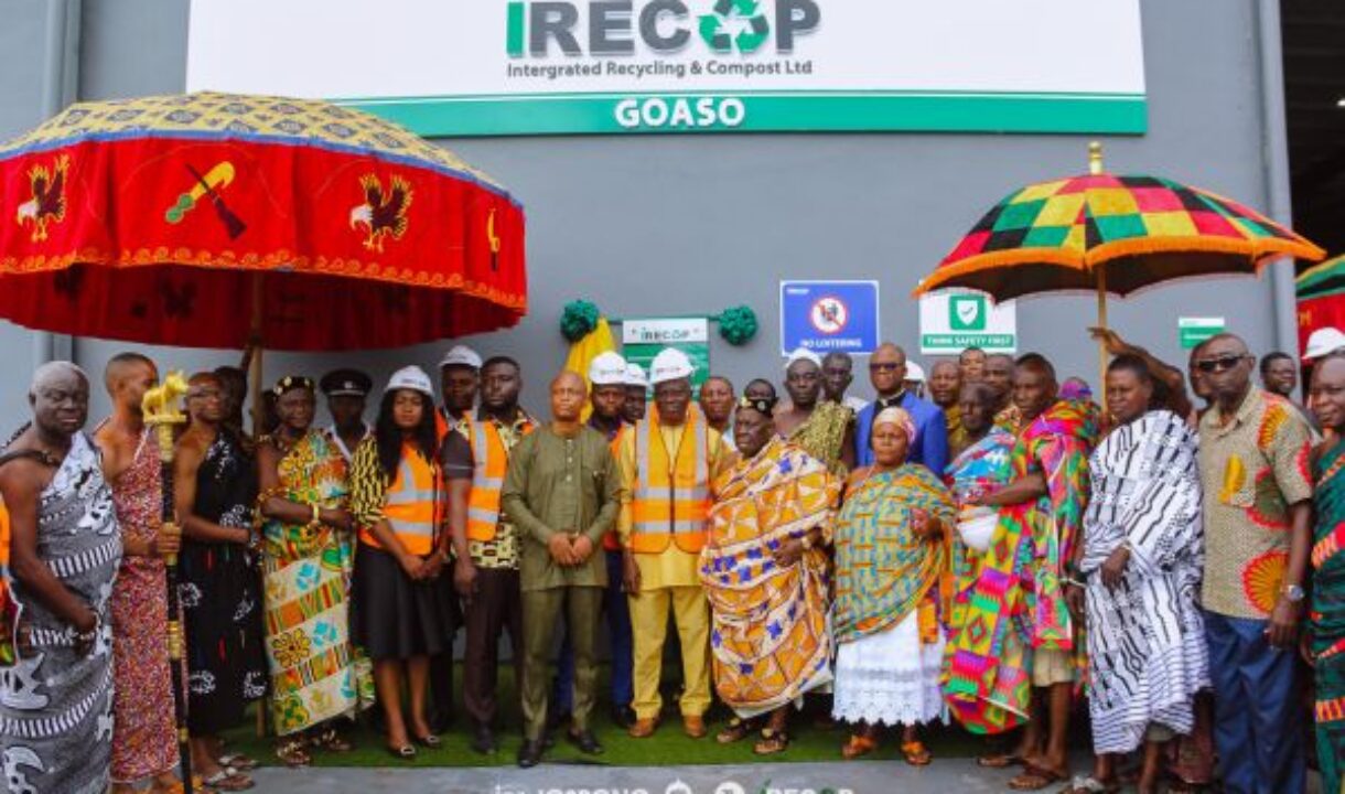 Ahafo Reg. Minister Commissions Goaso Integrated Recycling and Composting Plant
