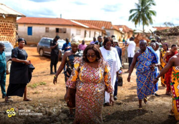 Freda Prempeh’s camp refutes claims Yamfo residents rejected toilet facility Provided by MP