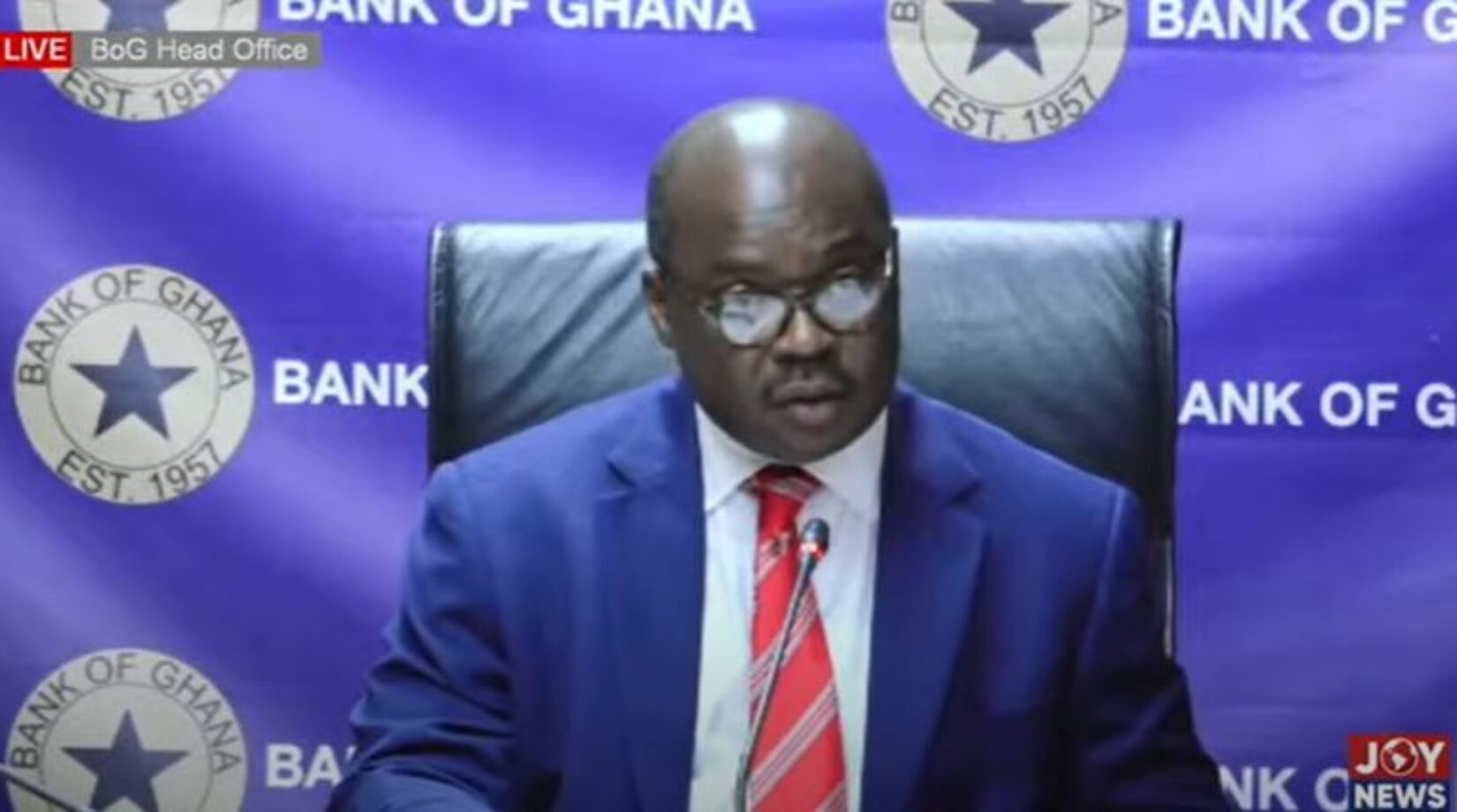BOG Governor Fights Back:GH¢60b loss will not negatively impact our operations