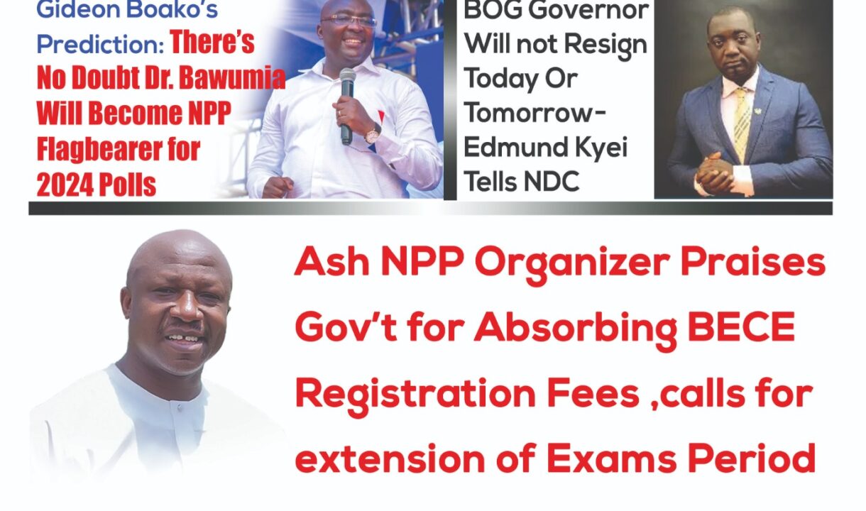 Wed.9th August,2023 Edition of The New Trust Newspaper