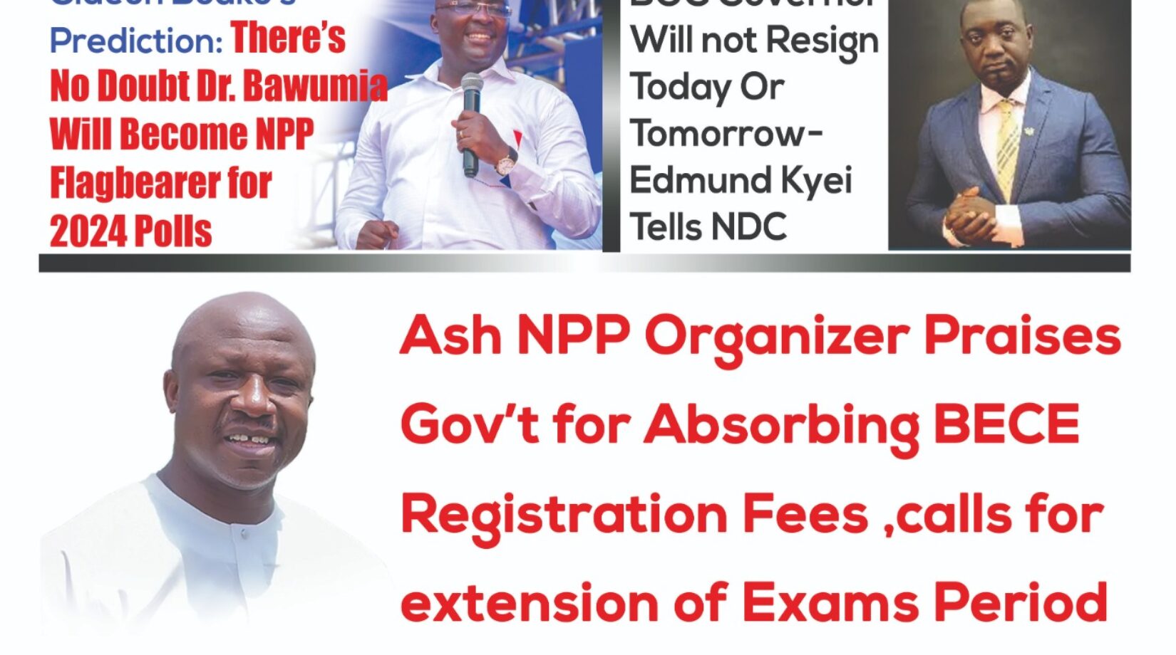 Wed.9th August,2023 Edition of The New Trust Newspaper