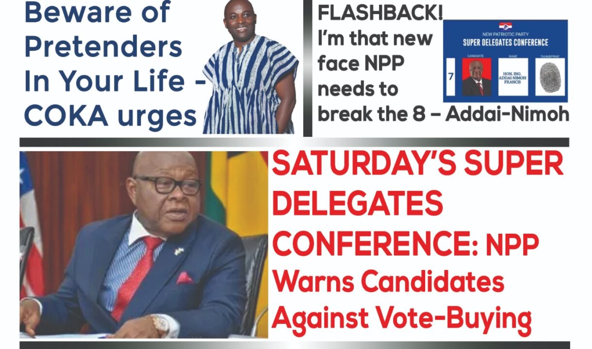 Wed.23rd August,2023 Edition of The New Trust Newspaper
