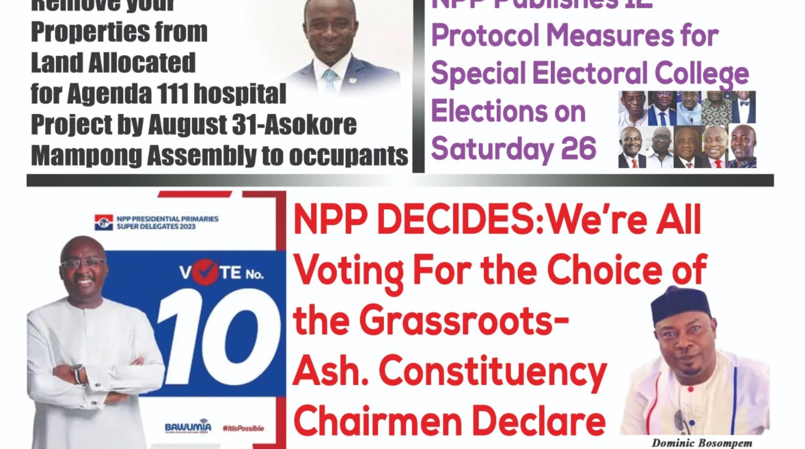 Fri.25th Edition of The New Trust Newspaper