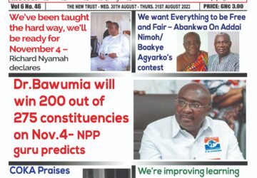 Wed.30th August,2023 Edition of The New Trust Newspaper