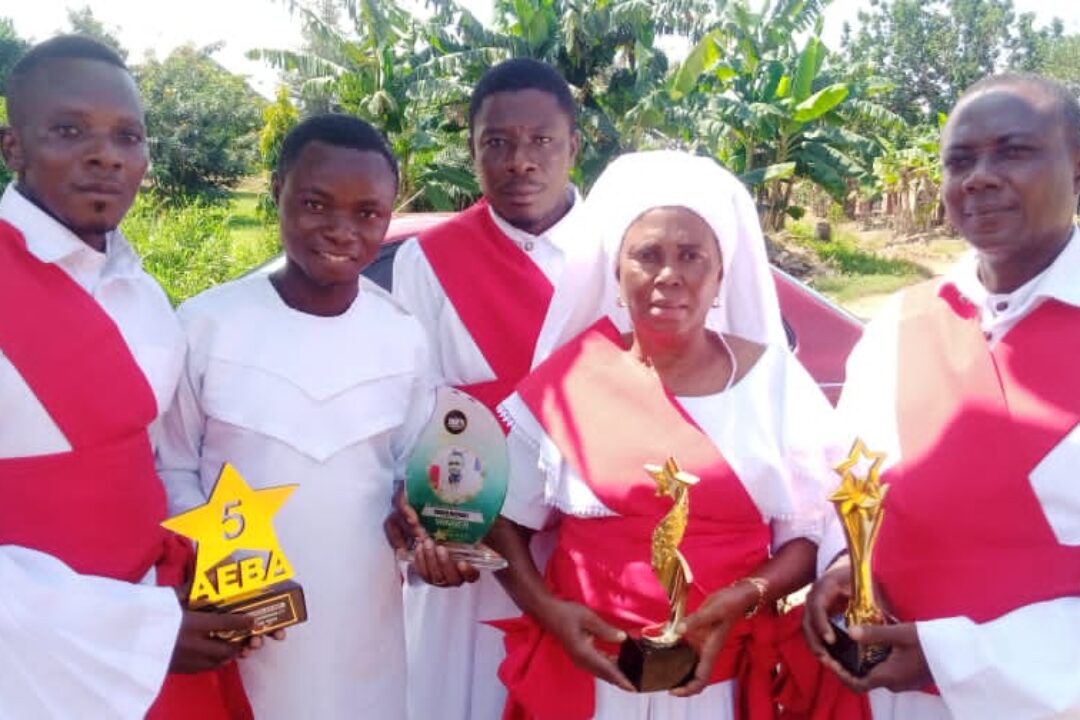 African Faith Tabernacle church Celebrates Agyenkwa fm’s Obofo Michael For Winning 4 Media Awards in a Year