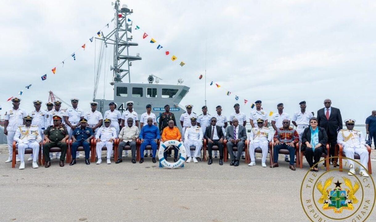 PRES.AKUFO-ADDO PRESENTS 5 BOATS TO NAVY; COMMISSIONS OIL SPILL VESSEL