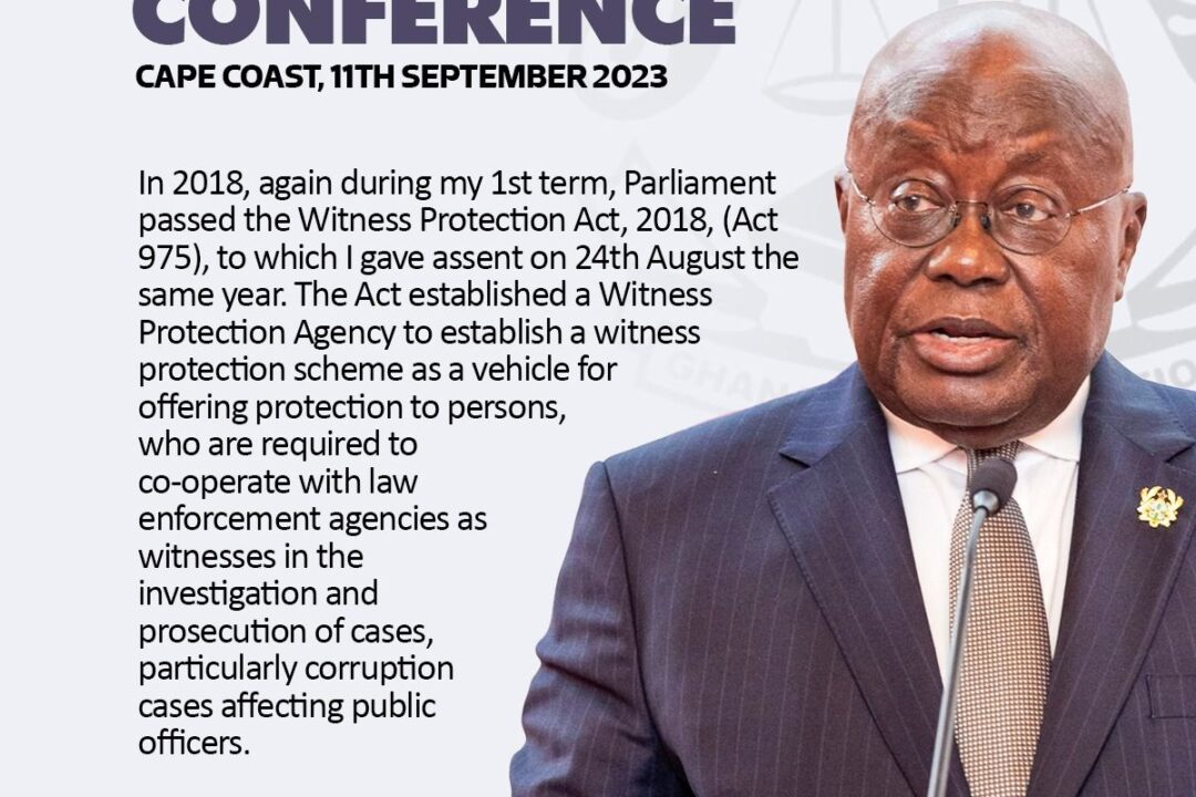 “I DO NOT CLEAR APPOINTEES OF CORRUPTION ALLEGATIONS; THAT IS NOT MY JOB” PRES. AKUFO-ADDO