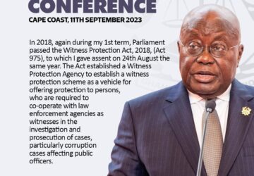 “I DO NOT CLEAR APPOINTEES OF CORRUPTION ALLEGATIONS; THAT IS NOT MY JOB” PRES. AKUFO-ADDO