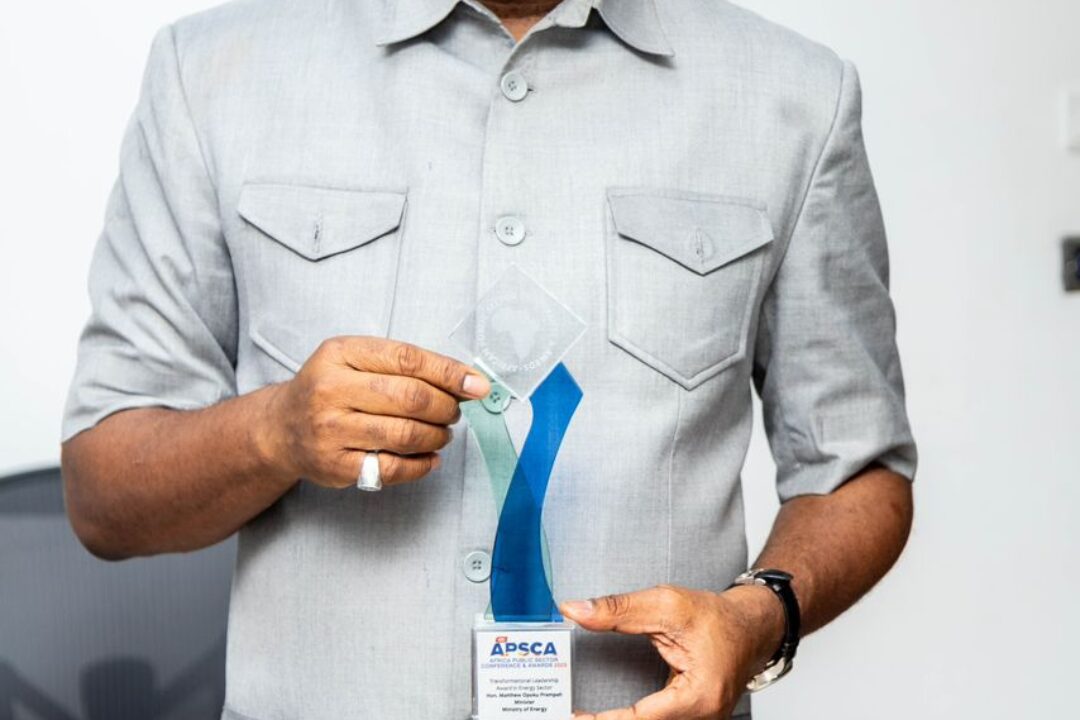 NAPO Bags Transformational Leadership Award in Energy Sector at APSCA Held in Kenya