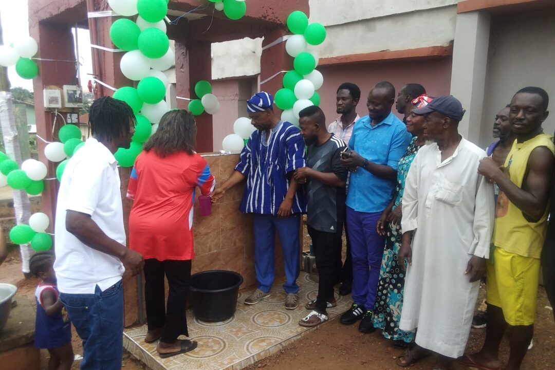 KMA PM Commissions Mechanized Borehole for Krofrom Community