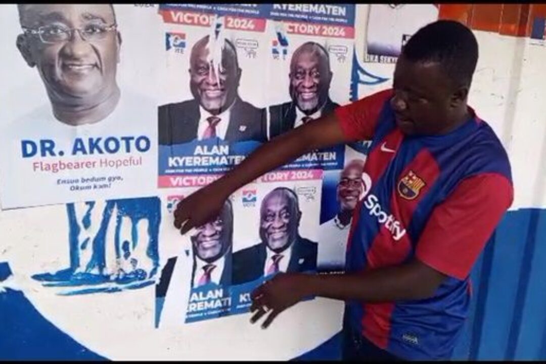 NPP Nat’L Organizer Fights Wontumi over removal of Alan-branded items from party offices