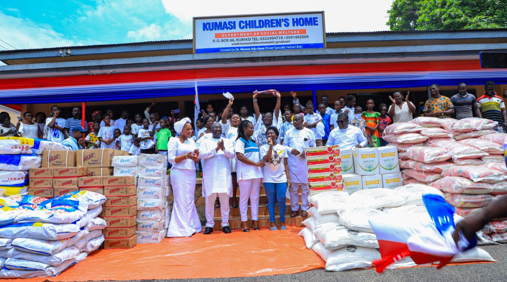 Dr.Bawumia donates to Kumasi Children’s Home on 60th birthday