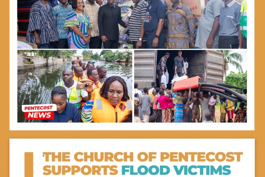 The Church Of Pentecost Supports Flood Victims At Mepe, Battor