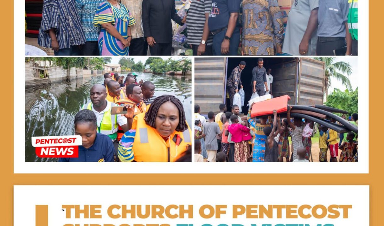 The Church Of Pentecost Supports Flood Victims At Mepe, Battor