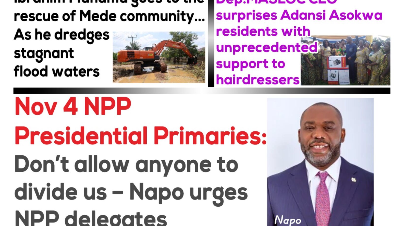 Monday,30th October,2023 Edition of The New Trust Newspaper