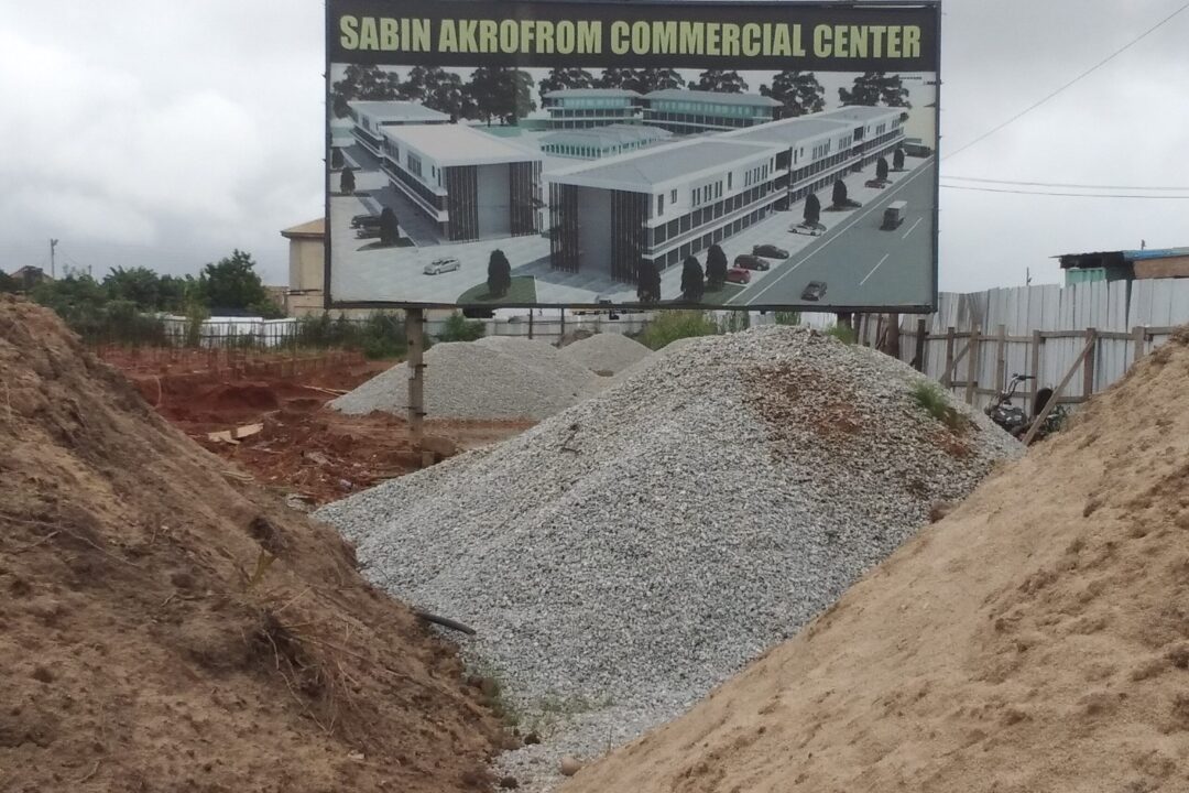 Sabin Akrofromhene’s Commercial Centre Project Progressing Steadily