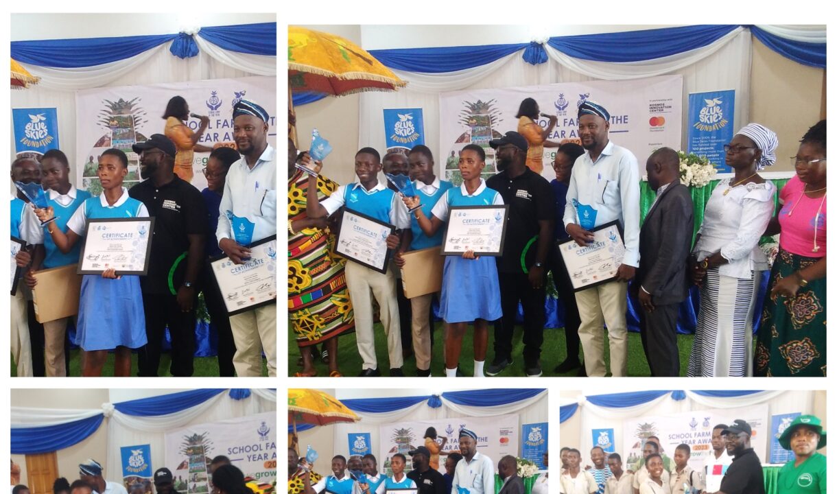 Adoe D/A JHS and GHANASCO win big at 2023 Blue Skies, KIC School Farm competition