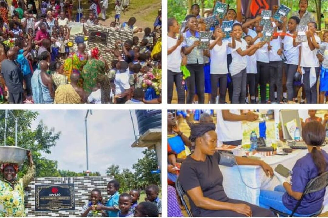 Hive Provides Asamankama Residents With Potable Drinking Water