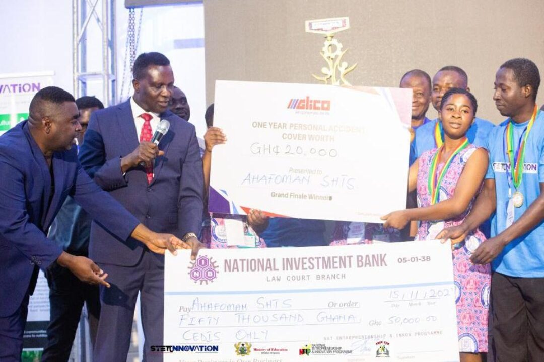 Ahafoman SHS wins 2023 STEMNNOVATION competition