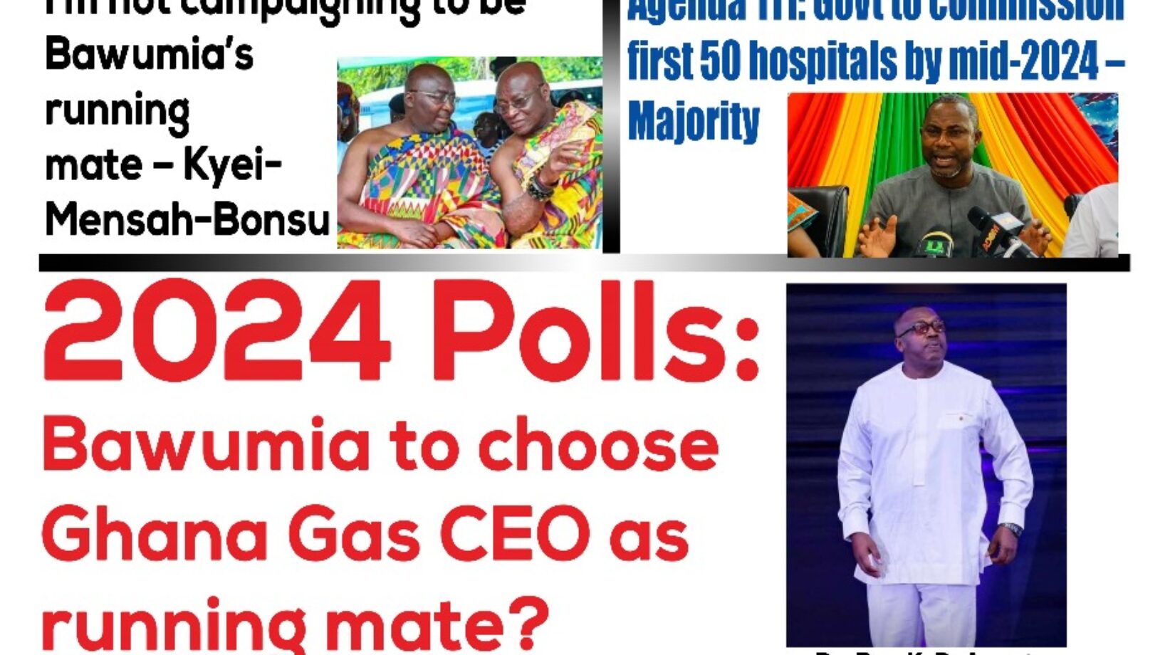 Friday,24th November,2023 Edition of The New Trust Newspaper