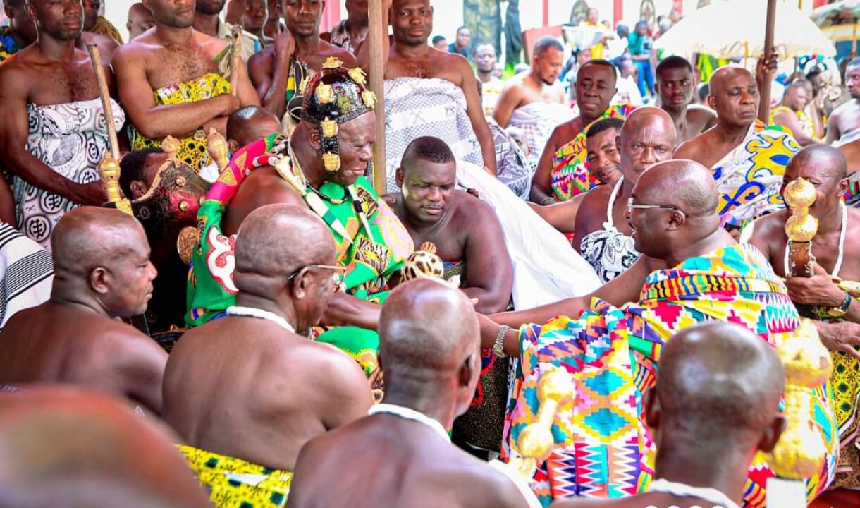 Bawumia steals show at last Akwasidae … receives mammoth welcome in Kumasi
