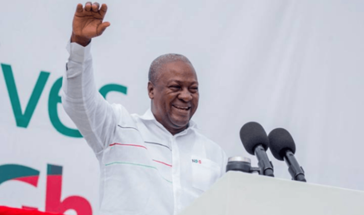 Mahama chairs launch of new book on leadership by Obasanjo.