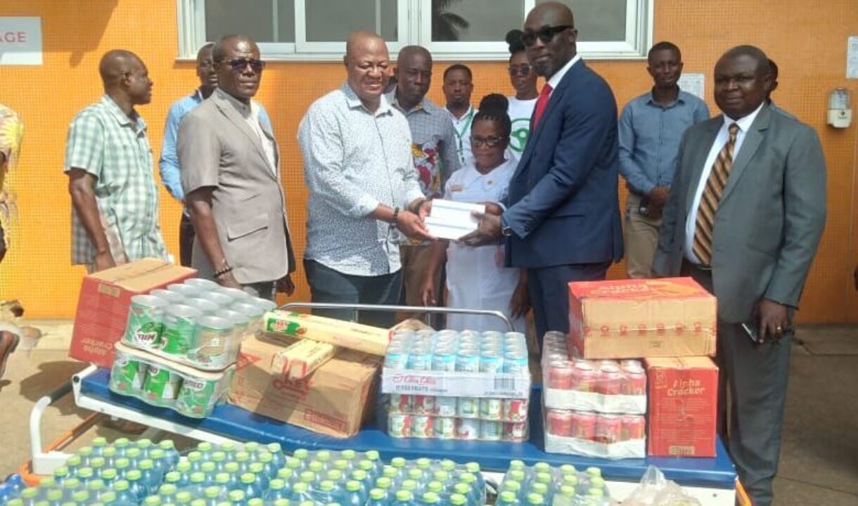 KMA donates to road crash victims at KATH, cautions drivers against speeding