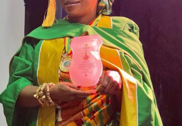 Sweden Asantefuohemaa Nana Afia Achiaa Deiwaa I awarded Honary Doctorate Degree