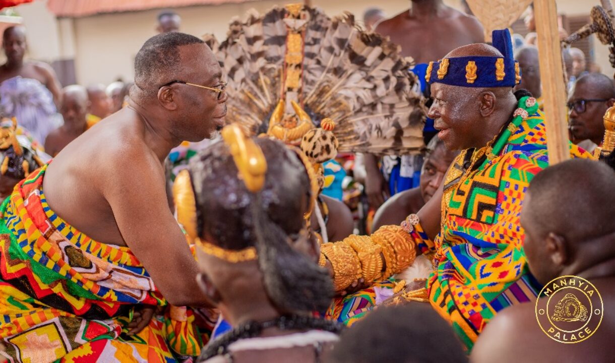 Chieftaincy Minister, JFK, Others Pay Homage To Otumfuo At First Akwasidae Of 2024