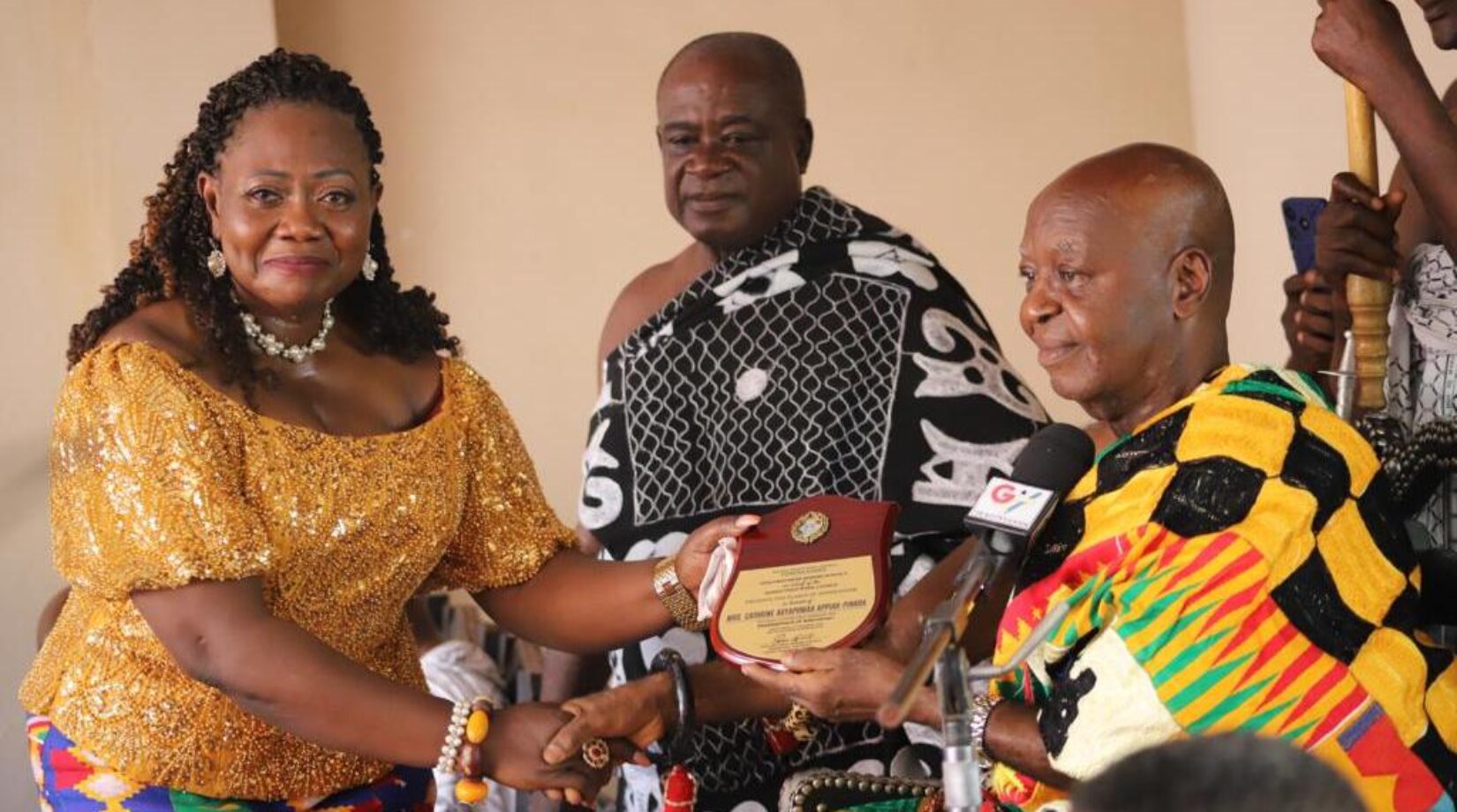 Adansi Traditional Council honours Catherine Appiah-Pinkrah