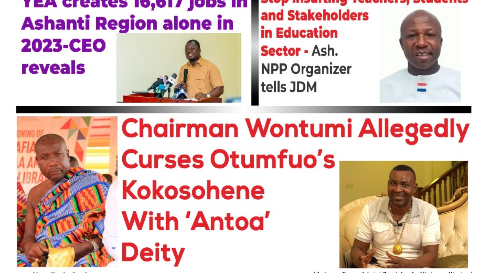Thursday,11th January,2024 Edition of The New Trust Newspaper