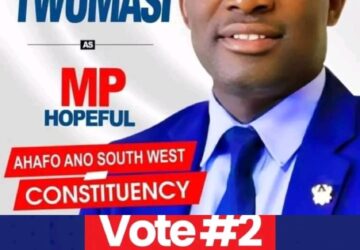 Ahafo Ano South West NPP Primaries:THANK YOU MESSAGE FROM PROF PETER  TWUMASI
