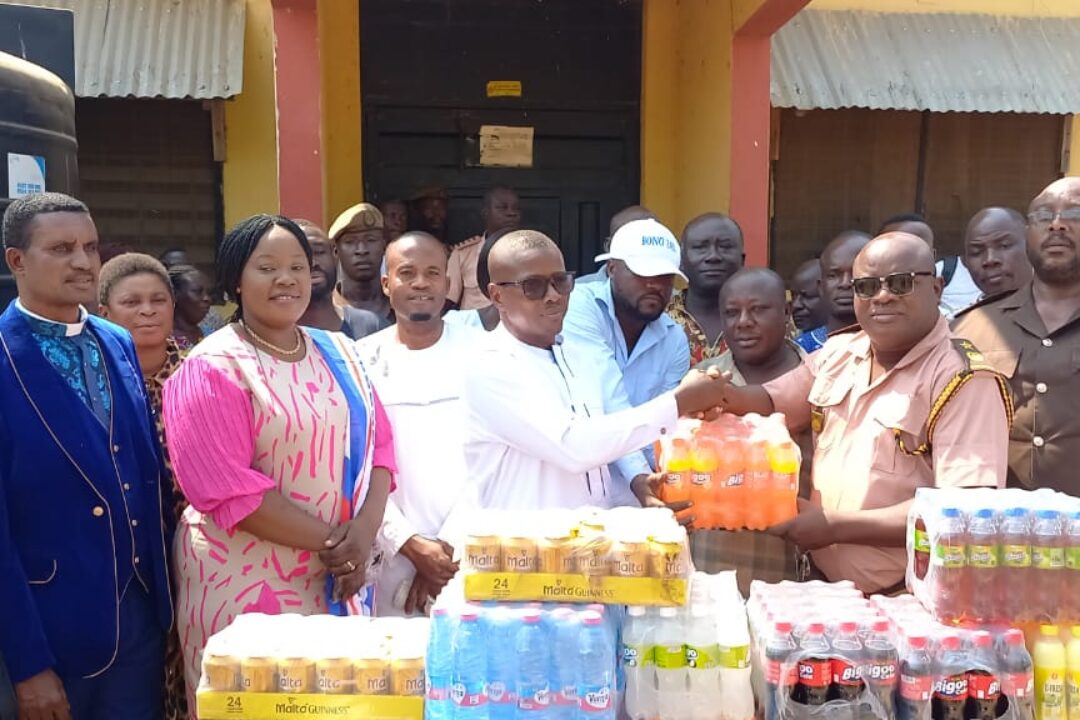 Pru East NPP PC Donates To Inmates Of Yeji Central Prisons To Mark His 58th Birthday