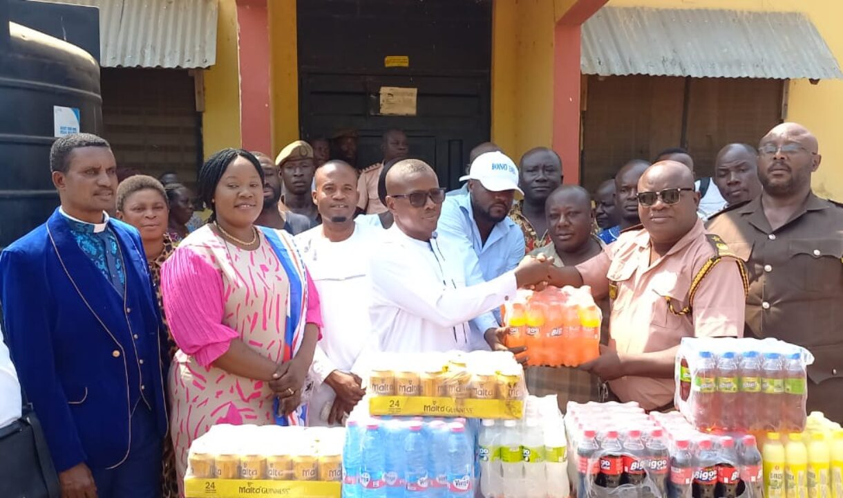 Pru East NPP PC Donates To Inmates Of Yeji Central Prisons To Mark His 58th Birthday