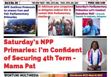 The New Trust Newspaper, Wednesday,24th January,2024 Edition