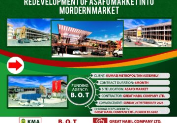 Redevelopment of Asafo Market: Occupants given ultimatum to vacate stalls … as 3rd phase commences on February 25