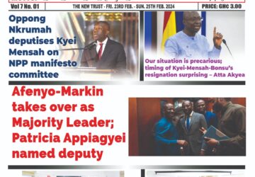 The New Trust Newspaper, Friday,23rd February,2024 Edition