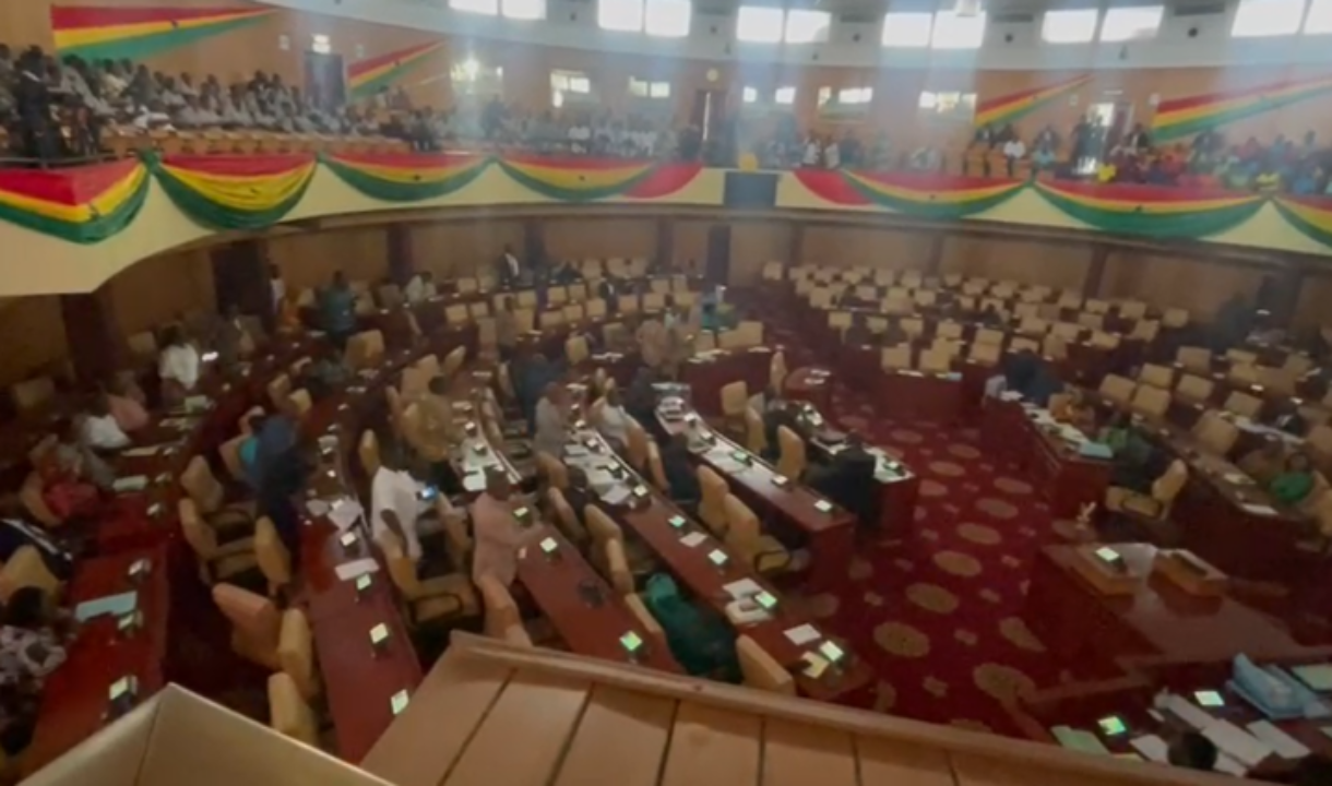 ‘Dumsor’ hits Parliament during  debate on Pres.Akufo-Addo’s Last SONA