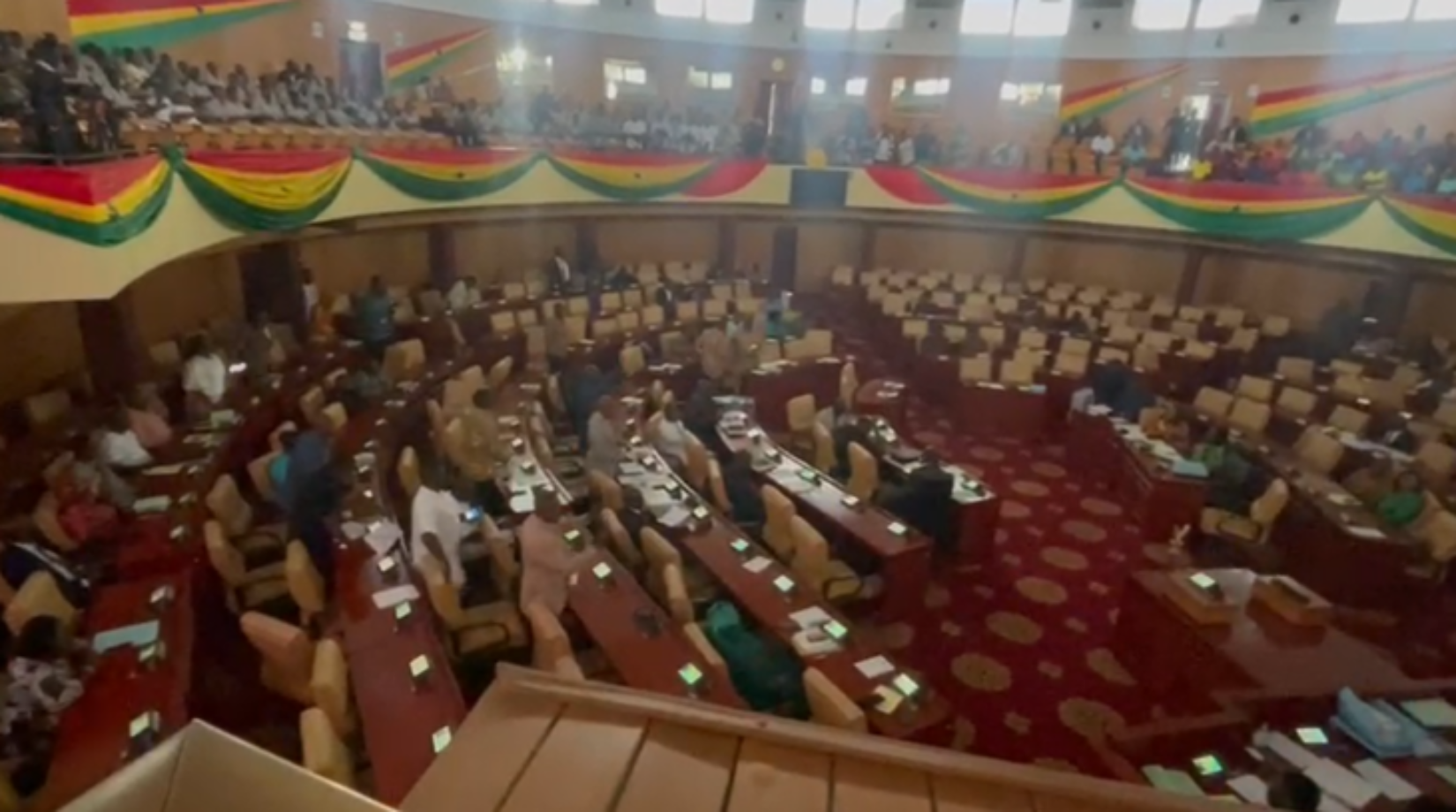 ‘Dumsor’ hits Parliament during debate on Pres.Akufo-Addo’s Last SONA